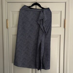 Equipment Navy Blue Women's Skirt